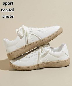 StarSun Classic White Casual Sneakers